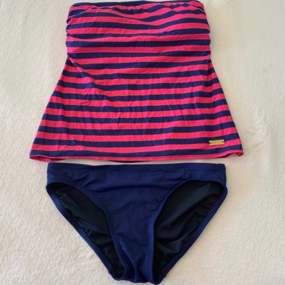 DKNY Tankini Swimsuit Size S
